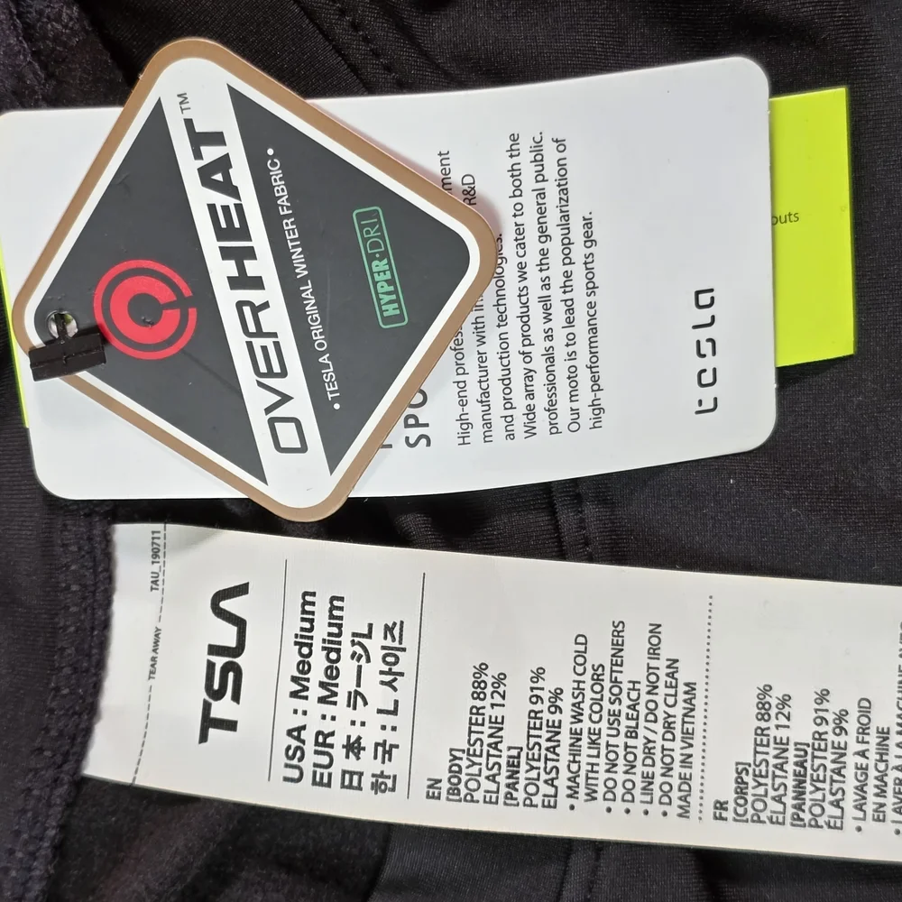 TSLA Long Sleeve Training Series Sports Shirt - Picture 7 of 13